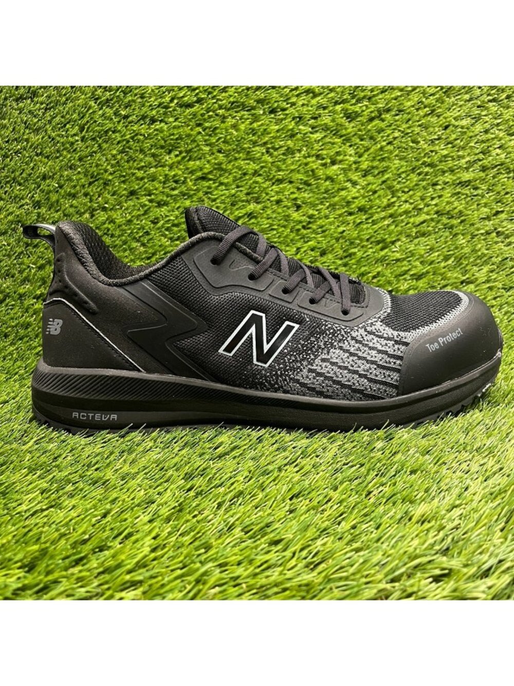 New Balance Speedware Mens Size 13EE Black White Composite Toe Safety Work Shoes
